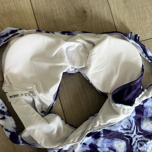 Plus Tie Dye Cutout Swimsuit - Picture 7 of 11